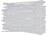 RELEASABLE CAB TIES 3,6X150MM 100PCS.WHI (YT-70660)