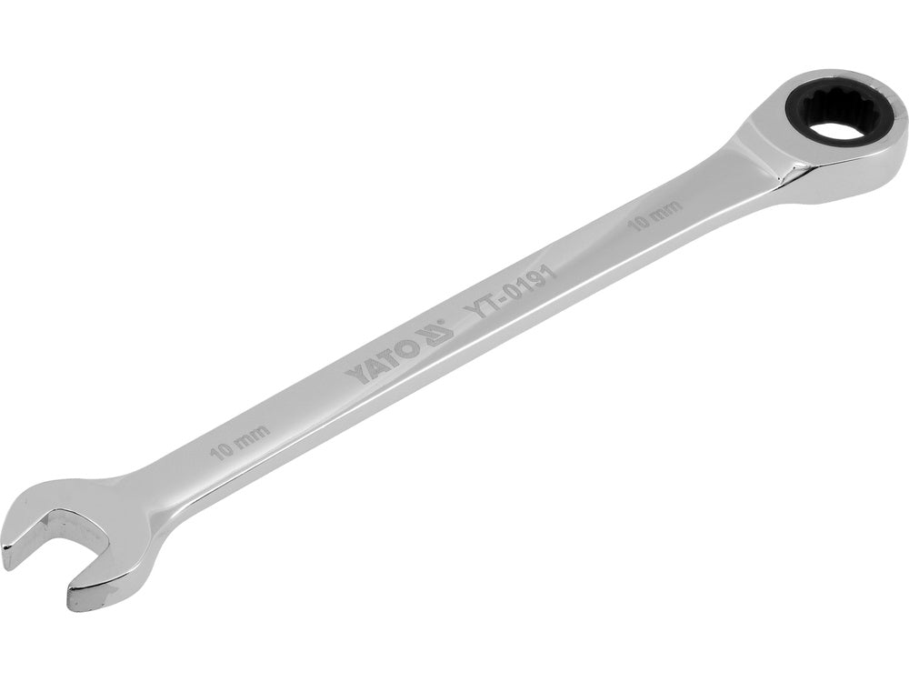 COMBINATION RATCHET WRENCH, 10MM (YT-0191)