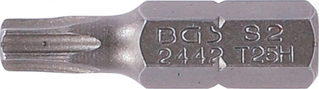 BIT | LENGTH 25 MM | 6.3 MM (1/4") DRIVE | T-STAR TAMPERPROOF (FOR TORX) T25 (2442)
