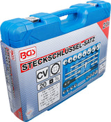 SOCKET SET | 20 MM (3/4") | INCH SIZES | 21 PCS. (1107)