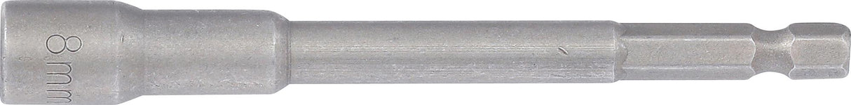SOCKET, HEXAGON | EXTRA LONG | FOR ELECTRIC DRILLS | 6.3 MM (1/4") DRIVE | 8 MM (2764)