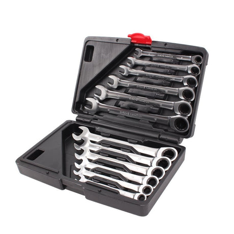 RATCHET WRENCH SET | PLASTIC BOX | 8-19 MM | 12 PCS. (SK5010)