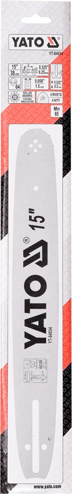 GUIDE BAR 15" 0,325U (YT-84934)