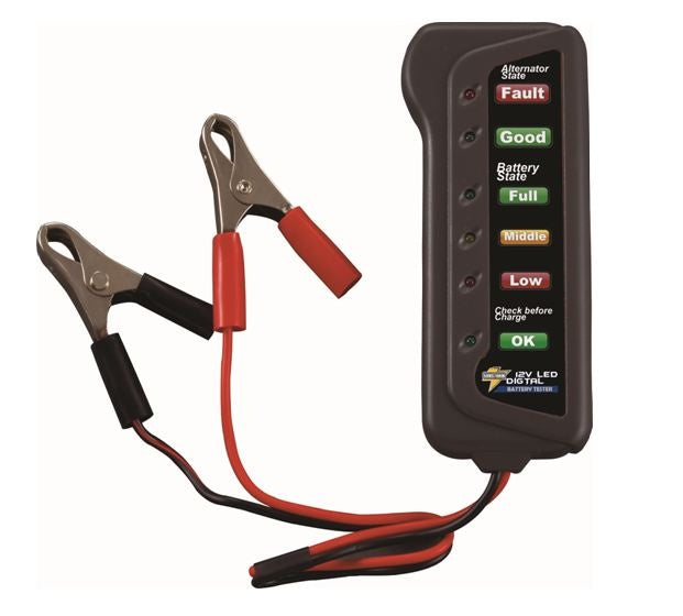 12V LED TESTER FOR BATTERIES AND GENERATORS DIGITAL (SK2028-1)