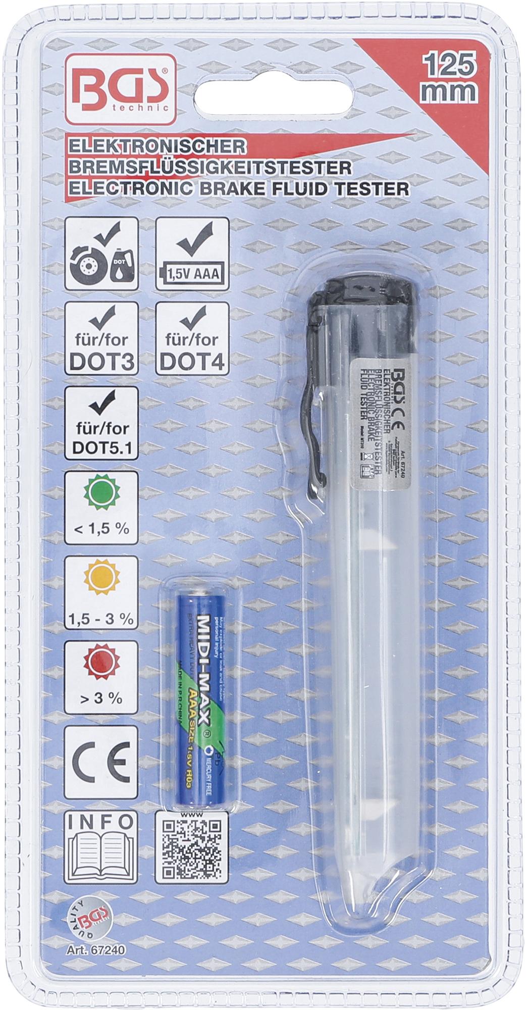 ELECTRONIC BRAKE FLUID TESTER (67240)