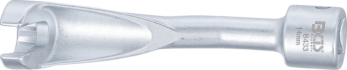 SPECIAL WRENCH FOR INJECTION LINES | FOR BMW | 12.5 MM (1/2") DRIVE | 14 MM (8433)