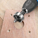 DRILL BIT AND COUNTERSINK SET FOR HOLES | HSS | 16-30 MM | 5 PCS. (HS5A)