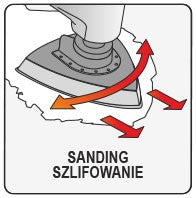 TRIANGULAR EVA SANDING PAD FOR MULTITOOL (YT-34689)