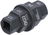 MOTORCYCLE SPECIAL SOCKET | 10 MM (3/8") | 17 - 19 - 22 - 24 MM (5058)