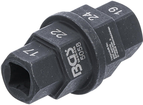 MOTORCYCLE SPECIAL SOCKET | 10 MM (3/8") | 17 - 19 - 22 - 24 MM (5058)