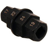 MOTORCYCLE SPECIAL SOCKET | 10 MM (3/8") | 17 - 19 - 22 - 24 MM (5058)