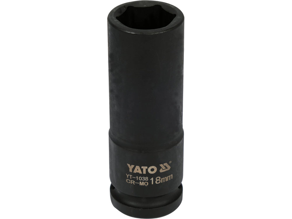 IMPACT SOCKET DEEP 1/2"X18MM (YT-1038)