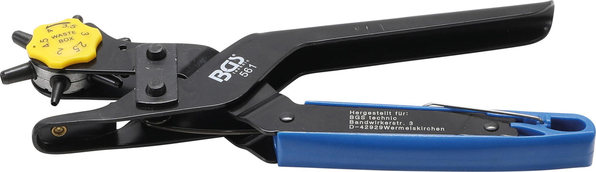 REVOLVING PUNCH PLIERS WITH LEVER TRANSMISSION (561)