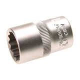 SOCKET, 12-POINT | 12.5 MM (1/2") DRIVE | 17 MM (10637)