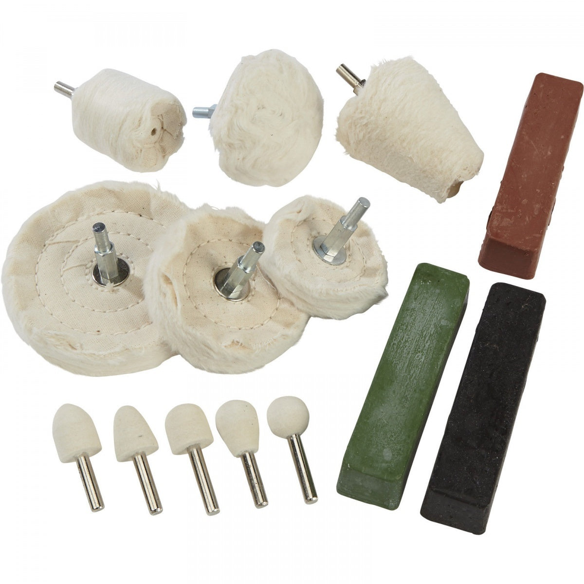 POLISHING BIT SET | WITH PASTE | 14 PCS. (AP14S)