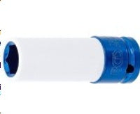IMPACT SOCKET LONG THIN-WALLED | WITH PLASTIC PROTECTION | 12.5 MM (1/2") | 17 MM (H5017)