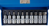 PRESSED BIT SET | 12.5 MM (1/2") | HEX H4-H19 | 10 PCS. (KR122010D)