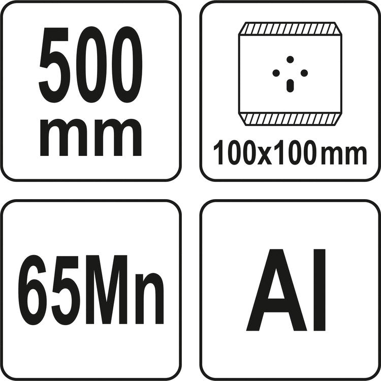 FLOOR SCRAPER 500MM HD 4'' (YT-52841)