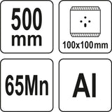 FLOOR SCRAPER 500MM HD 4'' (YT-52841)