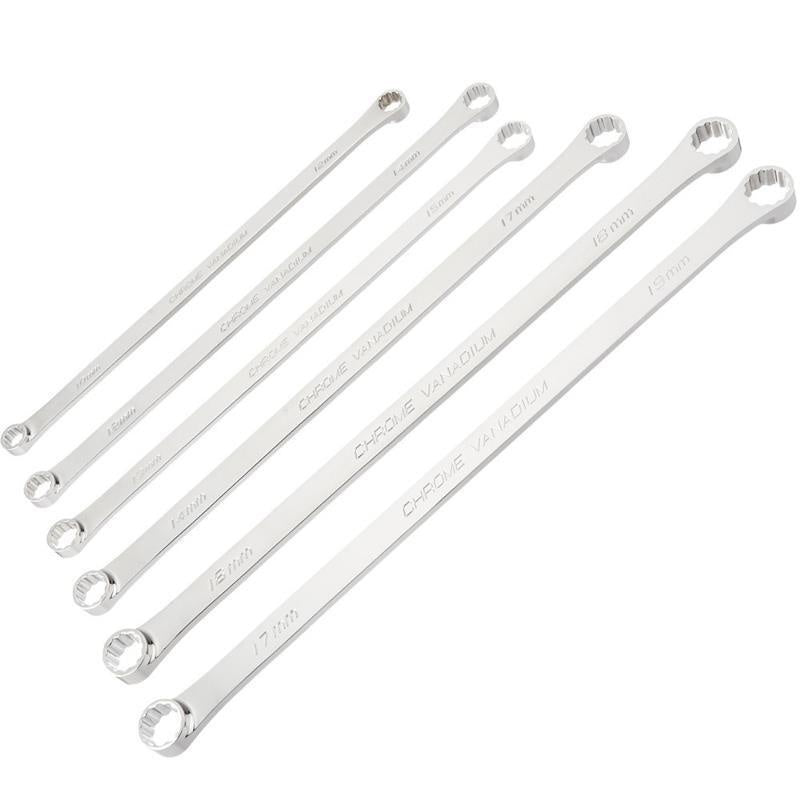 DOUBLE RING WRENCH SET | LONG TYPE | 8 - 24 MM | 6 PCS. (SK5006)
