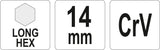 HEX KEY LONG  14,0 MM (YT-05444)