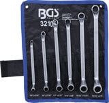 DOUBLE RING SPANNER SET | DEEP OFFSET ENDS | INCH SIZES | 1/4" - 3/4" | 6 PCS. (32105)