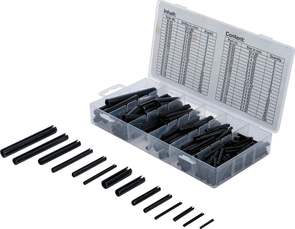 ROLL PIN ASSORTMENT | 450 PCS. (8054)