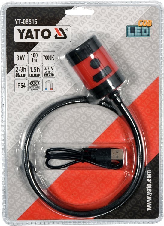 MULTIFUNCTIONAL WORKLIGHT 3W COB 100LM (YT-08516)