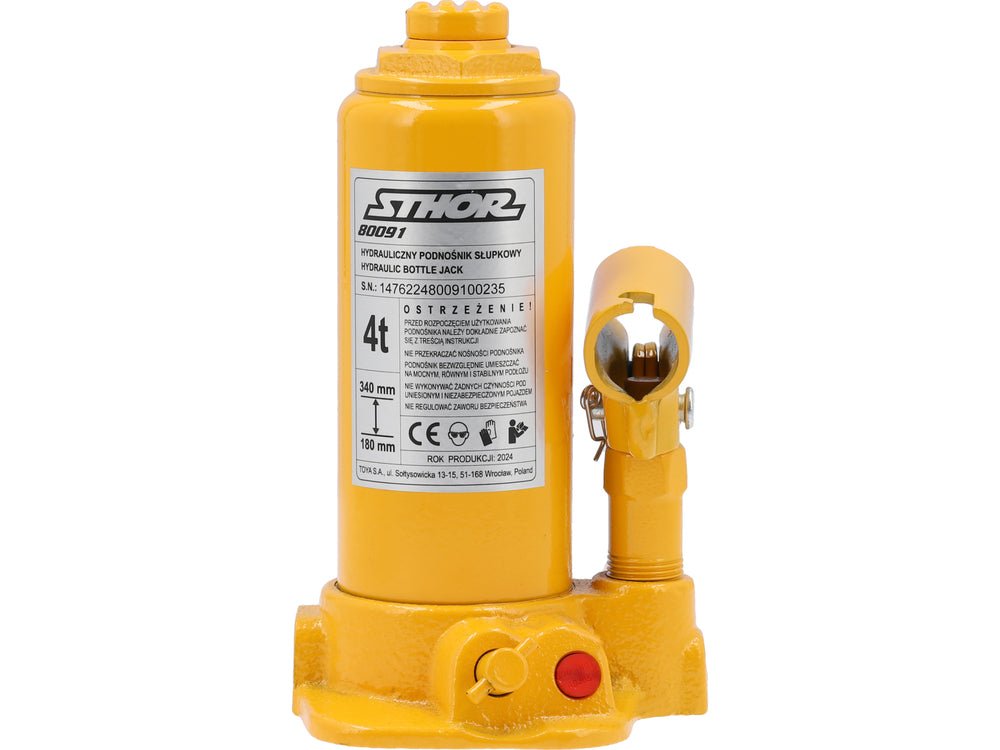 HYDRAULIC BOTTLE JACK 4T (80091)