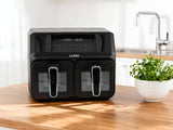 AIR FRYER 2200W 4L+4L BLACK (67563)
