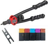 RIVET TOOL FOR THREADED RIVETS | WITH SET | M3, M4, M5, M6, M8 /300 MM (BT-606)