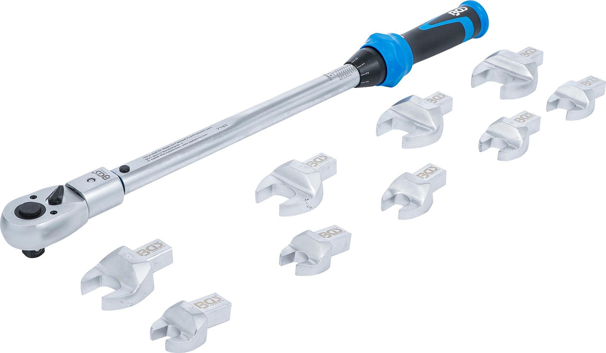 TORQUE WRENCH SET | FOR 14 X 18 MM INSERT TOOLS | 40 - 210 NM | 11 PCS. (7193)