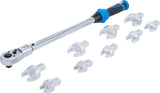 TORQUE WRENCH SET | FOR 14 X 18 MM INSERT TOOLS | 40 - 210 NM | 11 PCS. (7193)