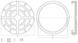 RUBBER PAD | FOR AUTO LIFTS | Ø 150 MM (7045)