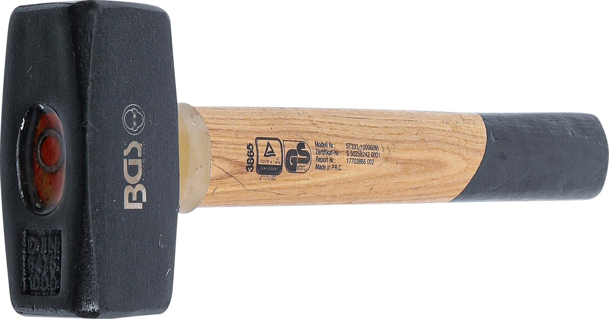 STONING HAMMER | WOODEN HANDLE | 1000 G (3865)