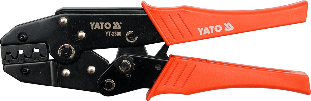 RATCHET CRIMPING PLIERS 0.5-6.0MM (YT-2300)