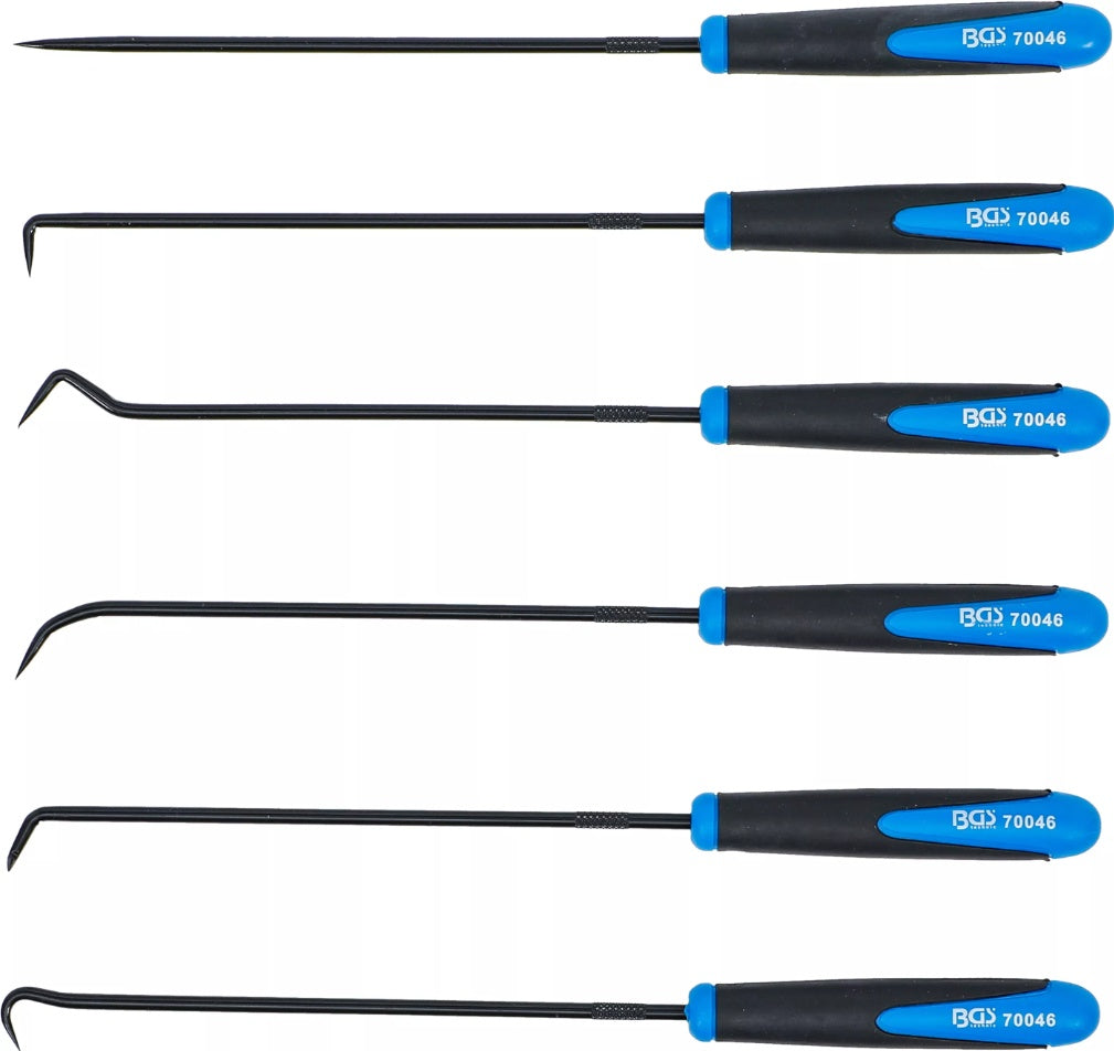 HOOK SET | EXTRA LONG | 245 MM | 6 PCS. (70046)