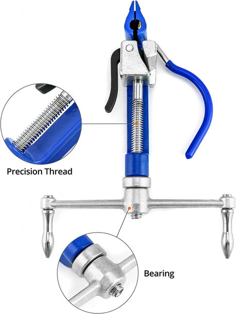 STAINLESS STEEL BAND TENSIONING TOOL | 0.7 - 19 MM (CTZ-600T)