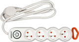 POWER STRIP W. GROUND 4S 1,5M (72353)