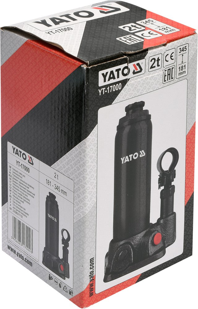 HYDRAULIC BOTTLE JACK 2T (YT-17000)