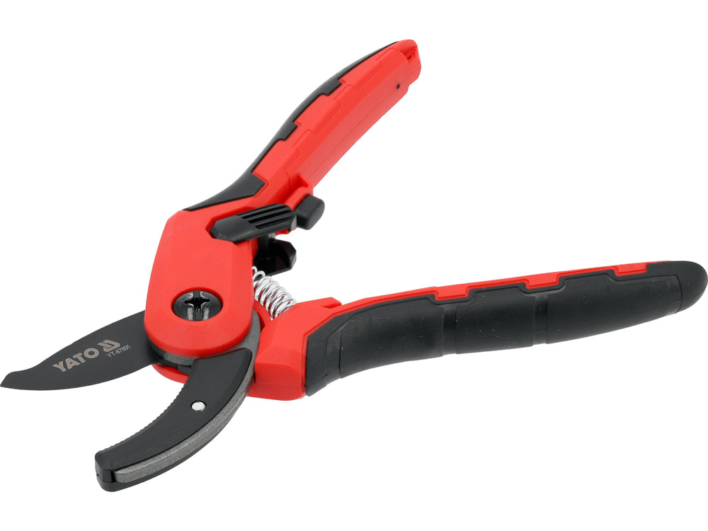 SECATEURS FOR PRUNING WITH LOCK | 205 MM | FOR BRANCHES UP TO 20 MM DIAMETER (YT-87891)