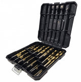 METAL DRILL BIT SET | HSS 4241 | TITANIUM NITRIDE | 1 - 10 MM | 107 PCS. (DB107S)