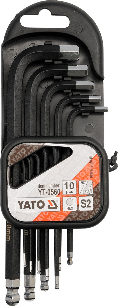 HEX KEY SET 10PCS (YT-0560)