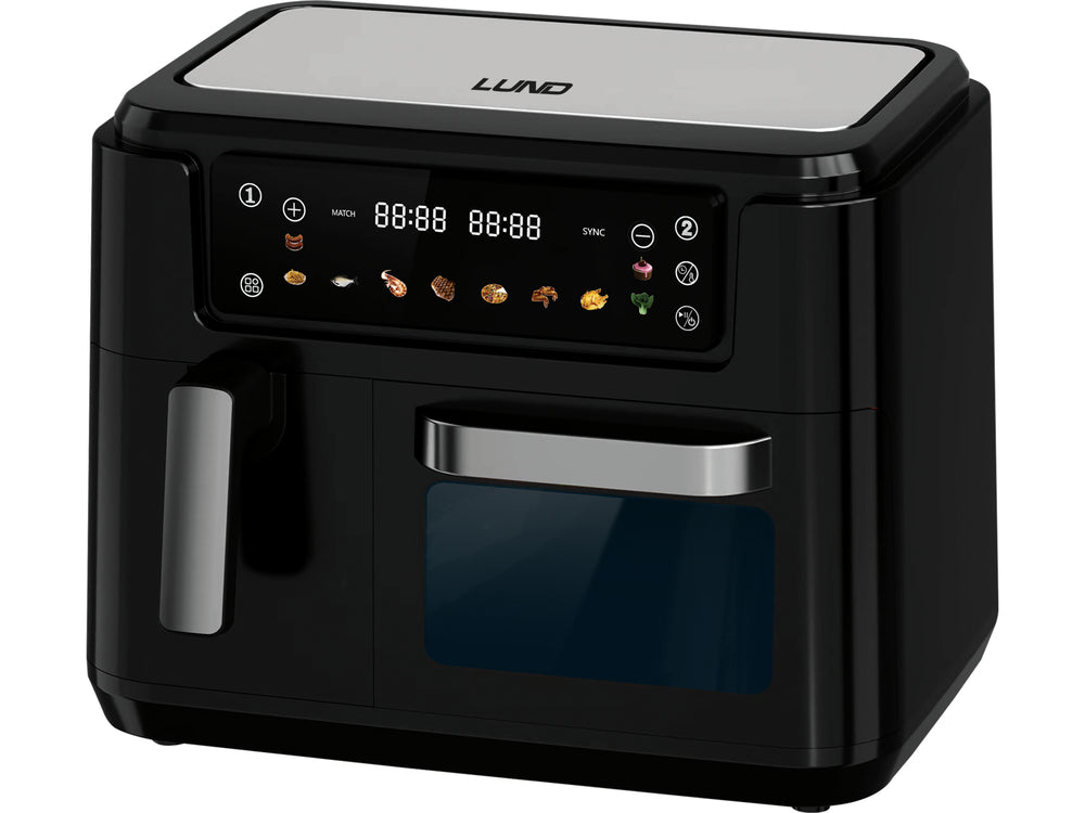 AIR FRYER 2400W 3.5L+7.5L BLACK (67564)