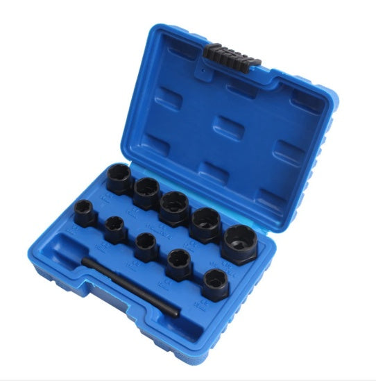 SPECIAL SOCKET SET / SCREW EXTRACTORS | 9-19 MM | 11 PCS. (SK201611)