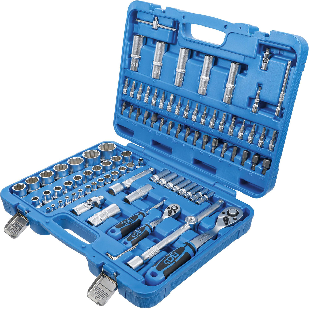 SOCKET SET | 6.3 MM (1/4") + 12.5 MM (1/2") DRIVE | 95 PCS. (2294)