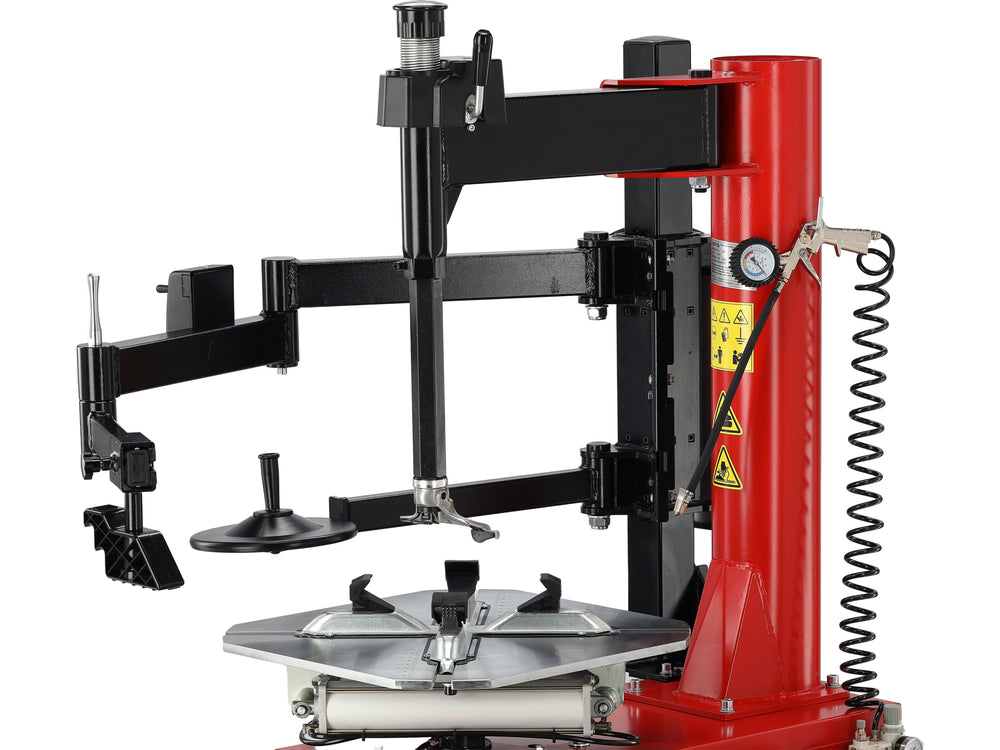 TYRE FITTING MACHINE WITH ASSIST ARM | 1.1 KW | FOR 10–24" RIMS (YT-08043)