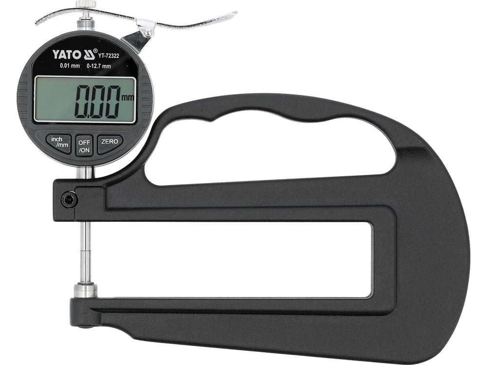 DIGITAL THICKNESS GAUGE 0-12.7MM / 0.001MM (YT-72322)