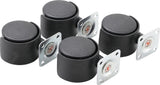 DOUBLE SWIVEL CASTORS SET | Ø 40 MM | 4 PCS. (80332)