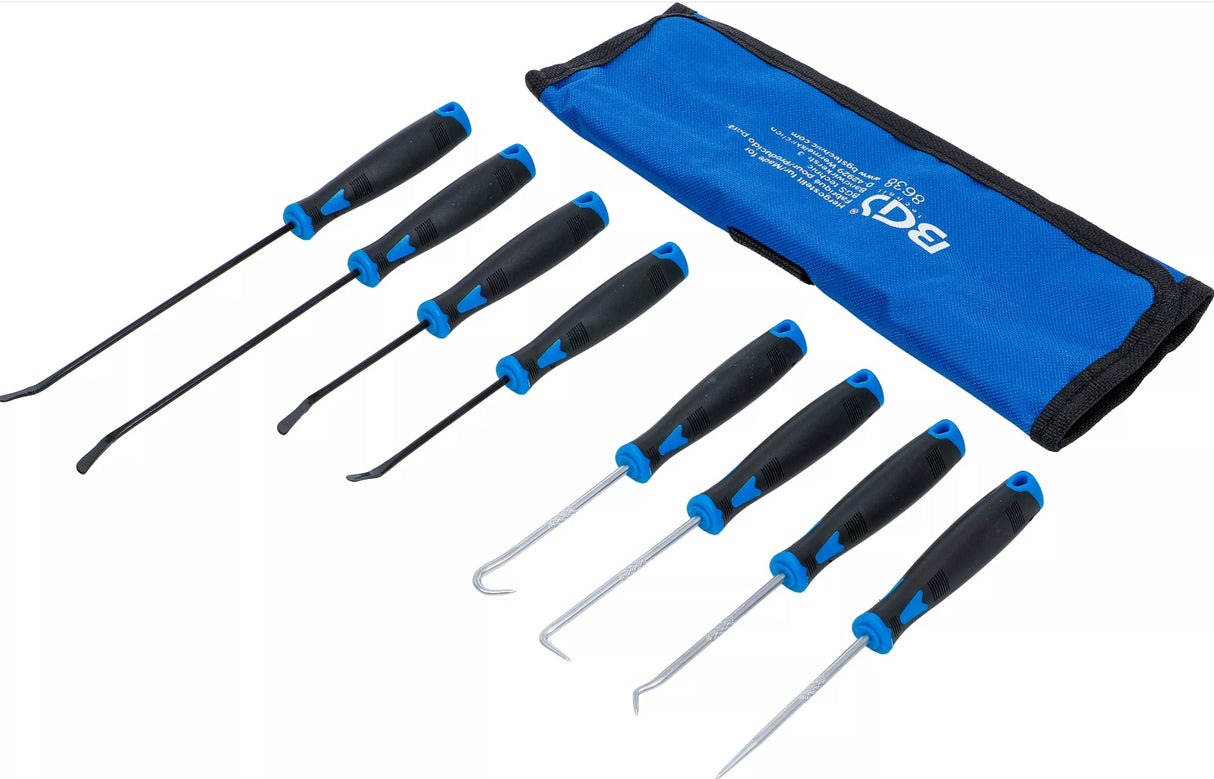 HOOK SET WITH STRAIGHT AND ROUNDED TIPS | 8 PCS. (8638)